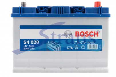 АКУМУЛЯТОР 12V 95AH 830A S4 R+ 306*173*225MM 0092S40280