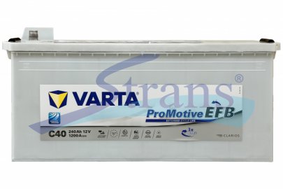 АКУМУЛЯТОР 12V 240AH 1200A PROMOTIVE EFB L+ 518*276*242MM 740500120