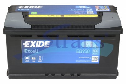 АКУМУЛЯТОР 12V 95AH 800A R+ EXCELL 353*175*190MM B13 EB9500