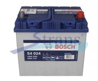 АКУМУЛЯТОР 12V 60AH 540A S4 R+ 232*173*225MM 0092S40240