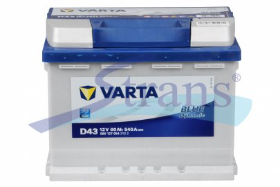 АКУМУЛЯТОР 12V 60AH 540A L+ DYNAMIC SLI 242*175*190MM 560127054