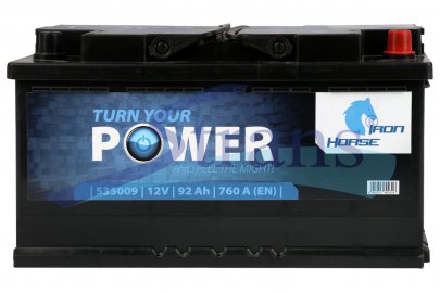 АКУМУЛЯТОР 12V 92AH 760A EN R+ 352*175*190MM R092636KN
