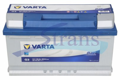АКУМУЛЯТОР 12V 95AH 800A VARTA BLUE DYNAMIC R+ 353*175*190MM B595402080