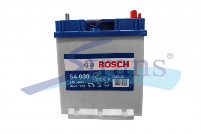 АКУМУЛЯТОР 12V 40AH 330A R+ S4 030 187*127*227MM 0092S40300